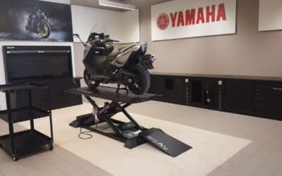 BIKE-LIFT EUROPE : MOCK-UP YAMAHA EUROPE
