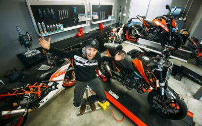 LA NUOVA OFFICINA DI ROK BAGOROS FRUTTO DELLA COLLABORAZIONE CON BIKE-LIFT EUROPE