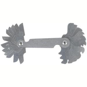 20 blades metric screw pitch gauge