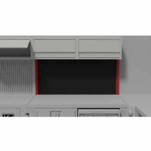 Grids for wall cabinets