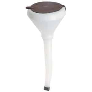 PVC funnel with flexible pouring tube