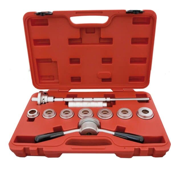 Steering stem bearings mounting tool