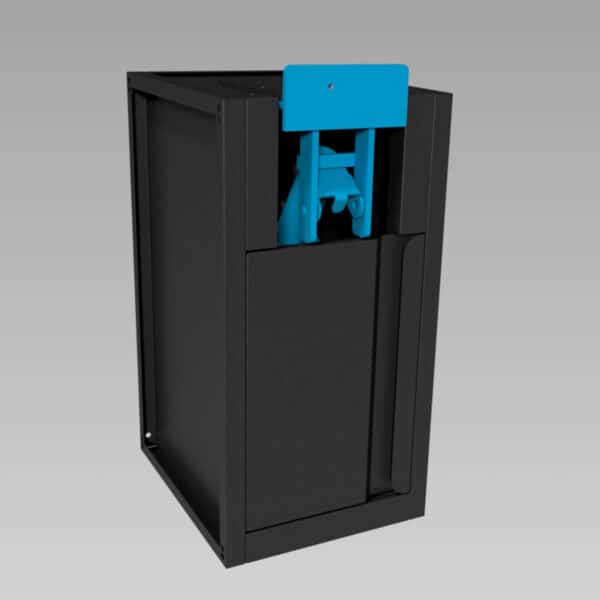 Module with retractable vice