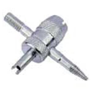 Tyre valve mounting tool