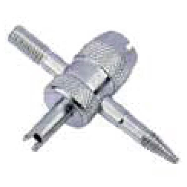 Tyre valve mounting tool